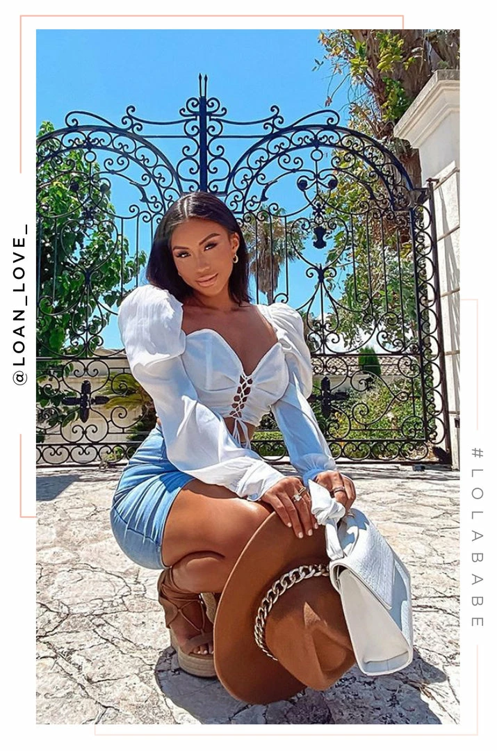 OVIANCA Lost In Paradise - White Tops