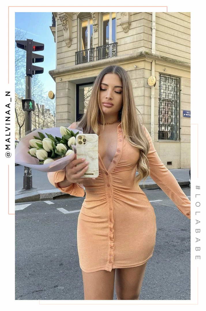 ET Be My Muse - Orange Dresses