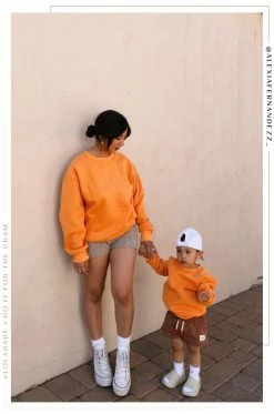 MSLOLA Cozy Feels - Orange Clothing