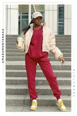 MSLOLA Vibra Con El Corazón - Burgundy Clothing