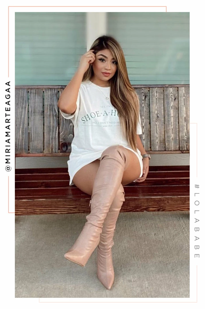 MSLOLA Loungewear Shoeaholic Tee - Green