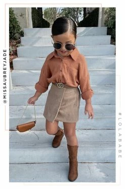 LOLAKID Mini Weekend Chill - Camel