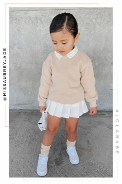 LOLAKID Activewear Mini Cozy Feels - Natural
