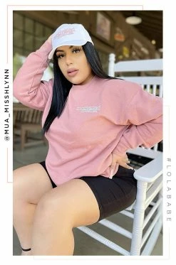 FA Motivated Mama Hat - Mauve Accessories