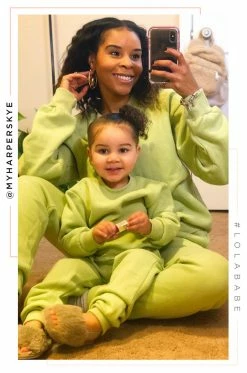 MSLOLA Cozy Feels Jogger - Sage