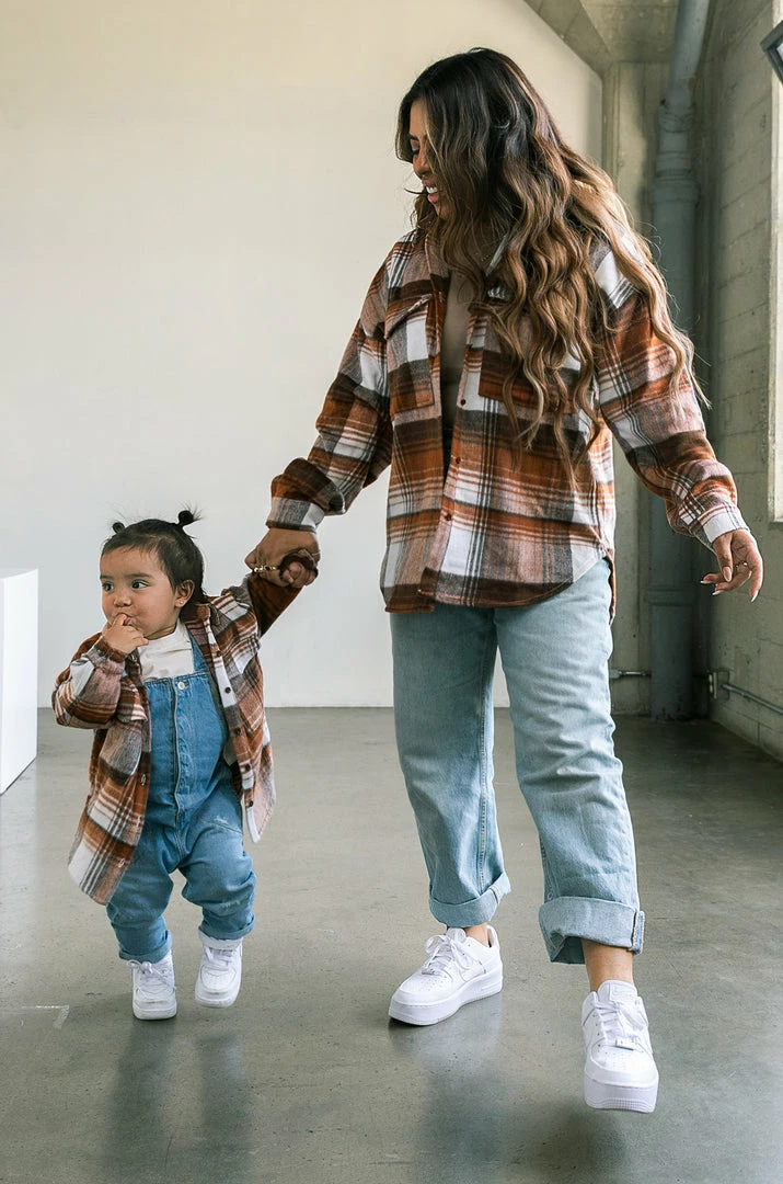 LOLAKID Mini Dreaming About Us - Mocha Tops