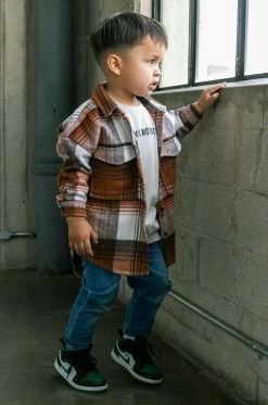 LOLAKID Mini Dreaming About Us - Mocha Tops