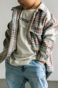 LOLAKID Mini Dreaming About Us - Nude Tops