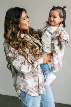 LOLAKID Mini Dreaming About Us - Nude Tops