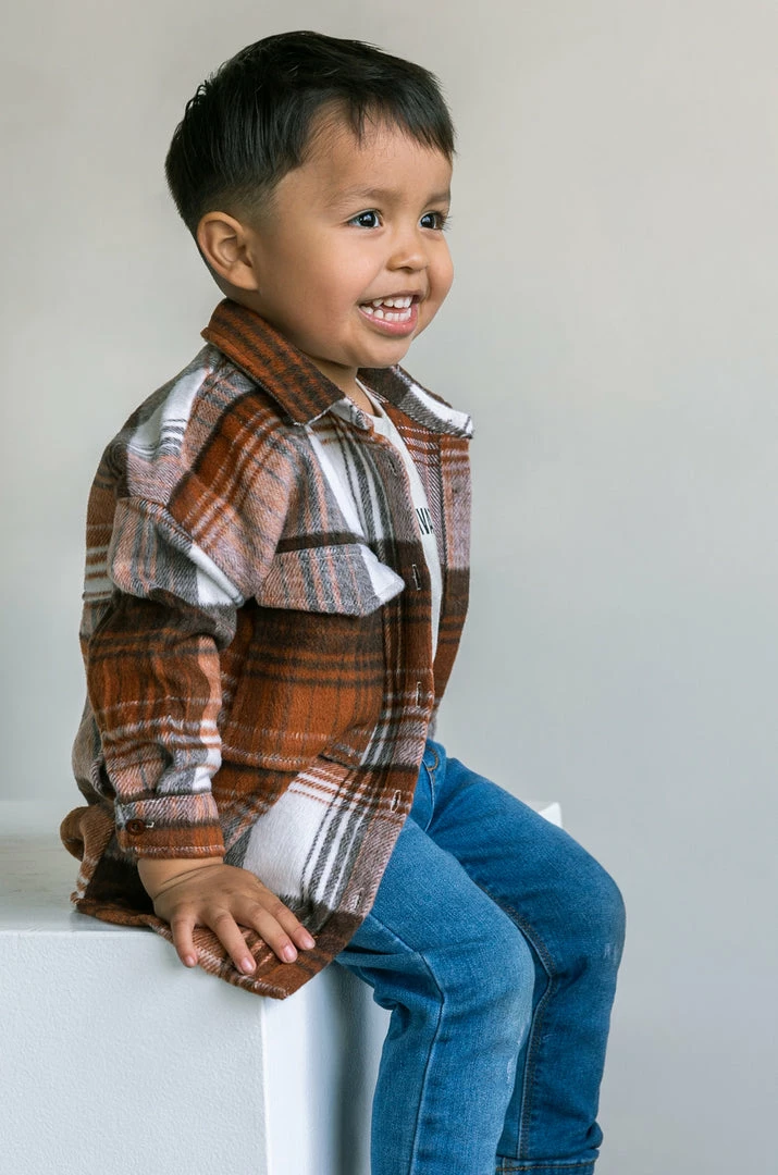 LOLAKID Mini Dreaming About Us - Mocha Tops