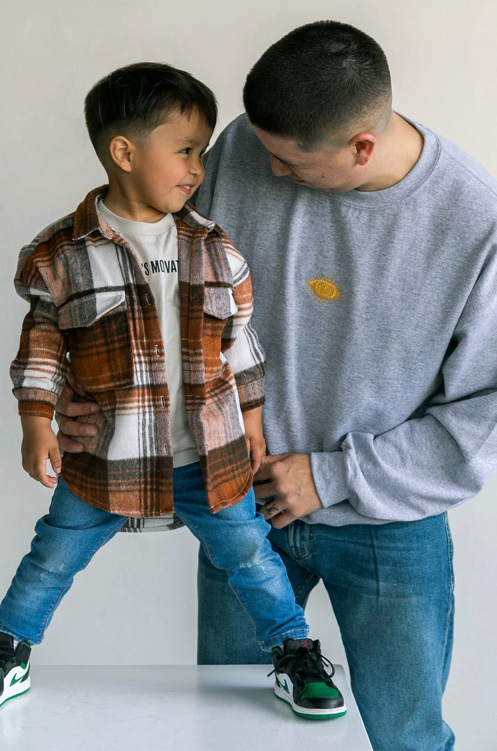 LOLAKID Mini Dreaming About Us - Mocha Tops