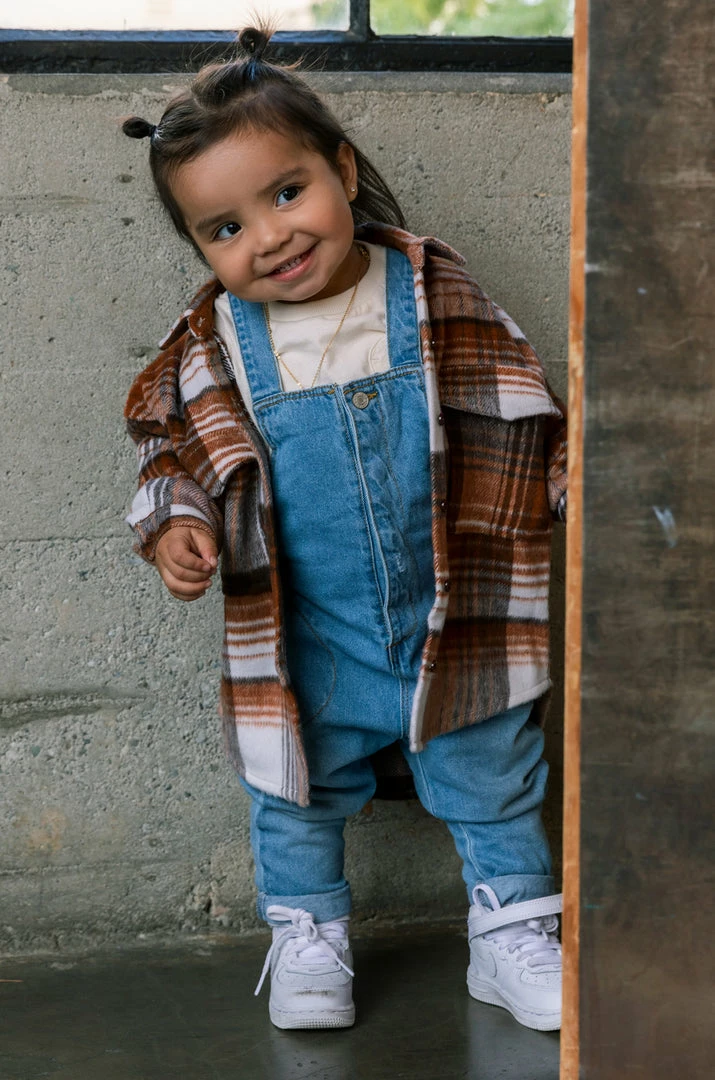 LOLAKID Mini Dreaming About Us - Mocha Tops