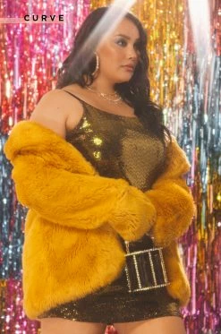 ZENOBIA Turning Heads - Gold Dresses