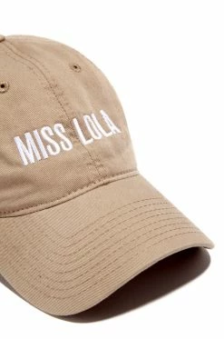 MSLOLA Accessories Miss Lola Hat - Nude