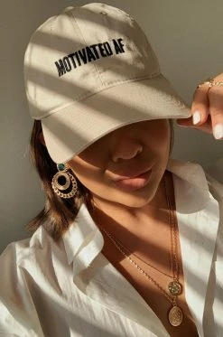 MSLOLA Motivated AF Hat - Nude
