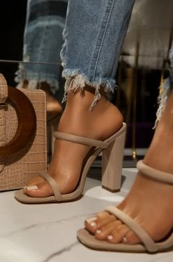 OLVJAY Her Desire - Nude Shoes