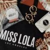 MISSLOLA Miss Lola Tote Bag - Black