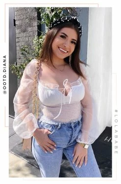 OVIANCA Feminine Touch - White