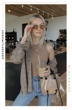 LX Got A Crush - Camel Tops