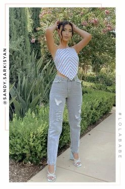 BGB Emelyn - Denim Bottoms