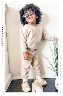 LOLAKID Activewear Mini Cozy Feels - Natural