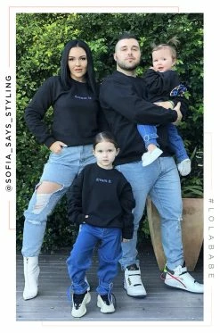 MSLOLA Activewear Dream It Crewneck - Black