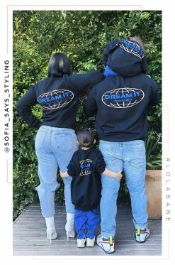 MSLOLA Activewear Dream It Crewneck - Black