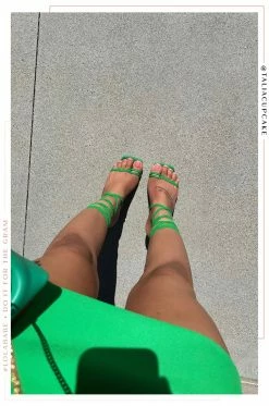 SOME Zyna - Green Shoes