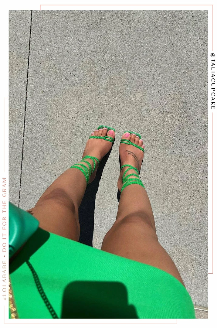 SOME Zyna - Green Shoes