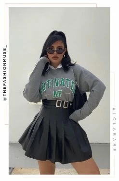 MSLOLA Varsity Motivated AF - Heather Grey Curve