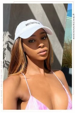 MSLOLA Motivated AF Hat - White