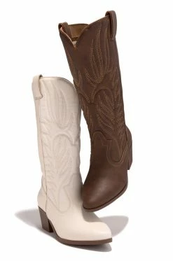 QUPD Shoes Oria - Brown