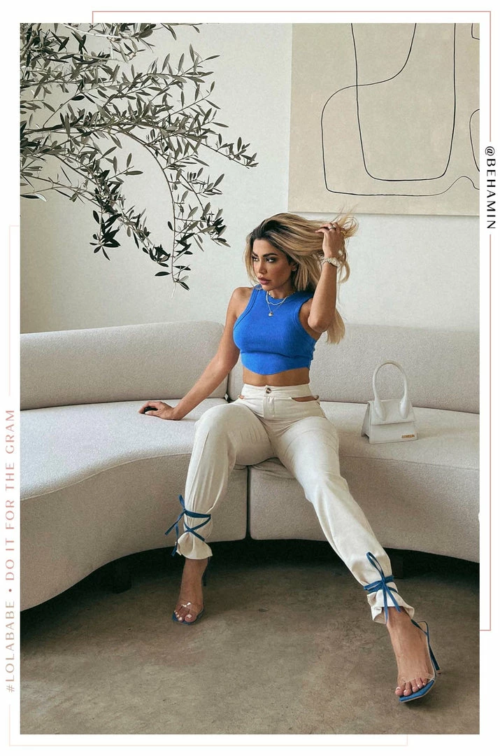 SOME Isella - Blue Shoes