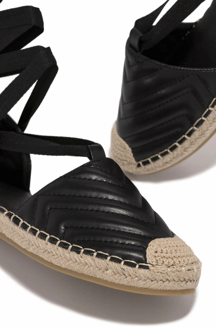 WDIVA Shoes Luxe Sunset - Black