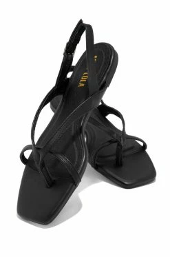 OLVJAY Shoes Poolside In Cabo - Black