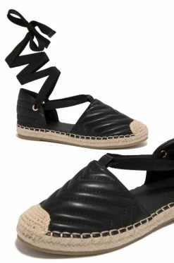 WDIVA Shoes Luxe Sunset - Black