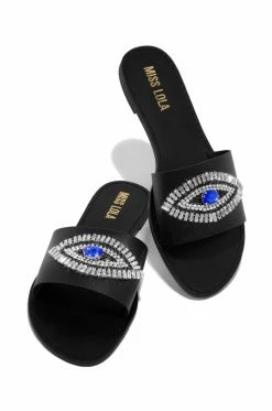 OLVJAY Good Vibes - Black Shoes