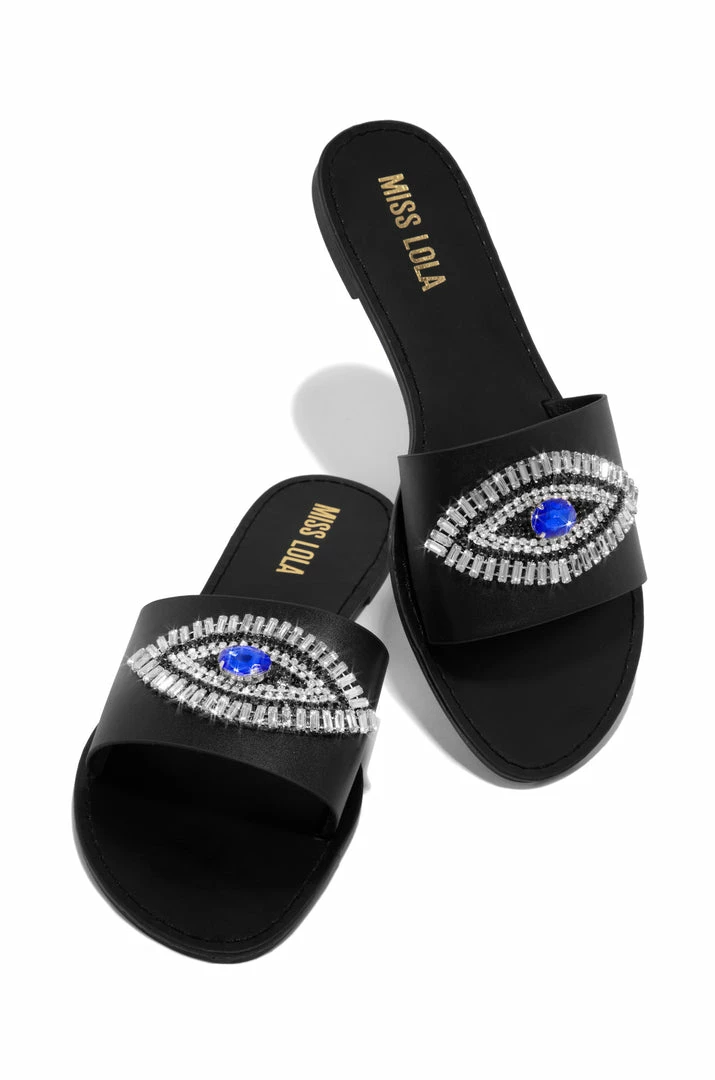 OLVJAY Good Vibes - Black Shoes