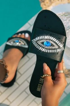 OLVJAY Good Vibes - Black Shoes