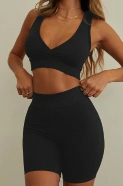 LX Clothing Good Energy - Black