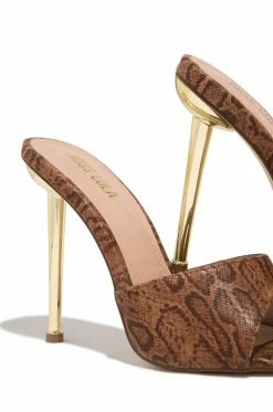 SOME Shoes Raquel - Brown Snake