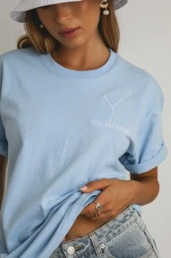 MSLOLA Loungewear Cancer - Light Blue