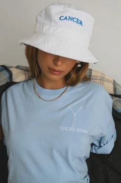 MSLOLA Loungewear Cancer - Light Blue