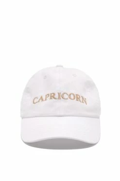 MSLOLA Capricorn Zodiac Hat - White Accessories