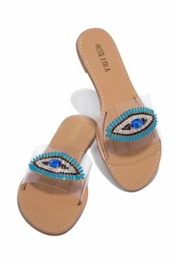 OLVJAY Shoes Good Vibes - Clear