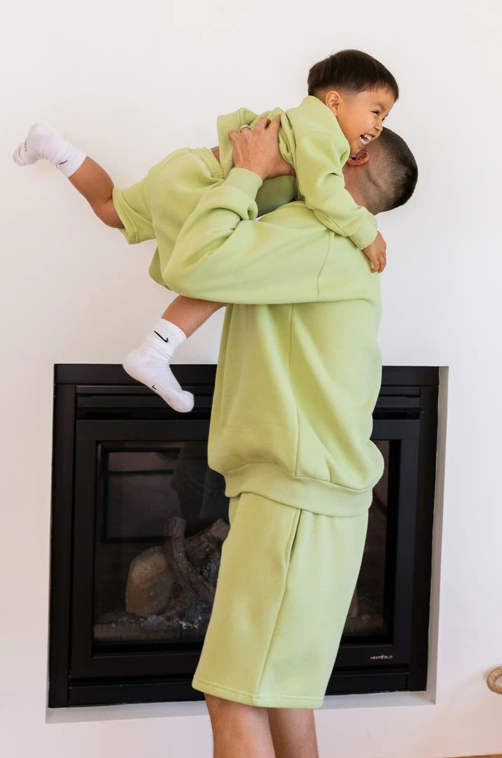 LOLAKID Mini Cozy Feels - Sage Activewear