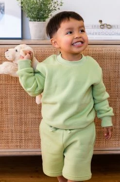 LOLAKID Mini Cozy Feels - Sage Activewear