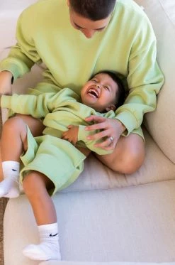 LOLAKID Mini Cozy Feels - Sage Activewear