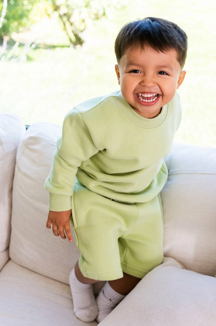 LOLAKID Mini Cozy Feels - Sage Activewear