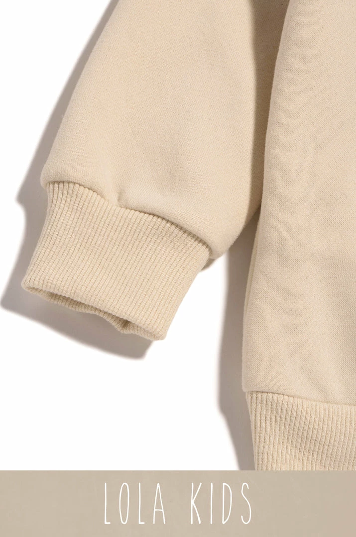 LOLAKID Clothing Mini Cozy Feels - Cream